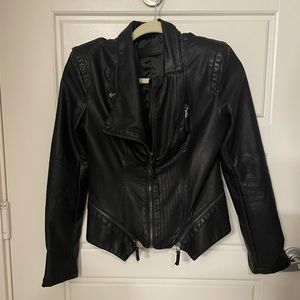Blank NYC faux leather jacket